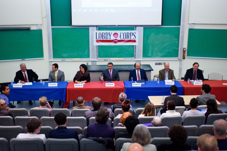 Congressional Hopefuls Court UCSB