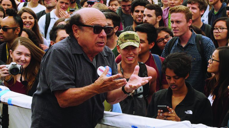 Danny DeVito Makes Surprise UCSB Appearance