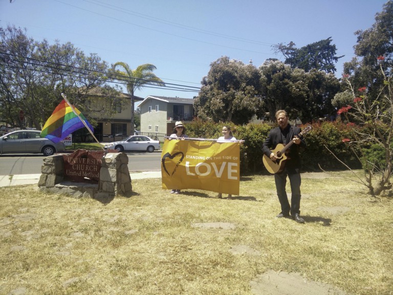 I.V. Reverend Hosts LGBT+ Solidarity Rally