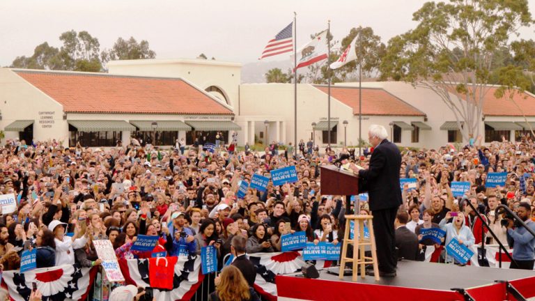 Bernie Sanders at SBCC