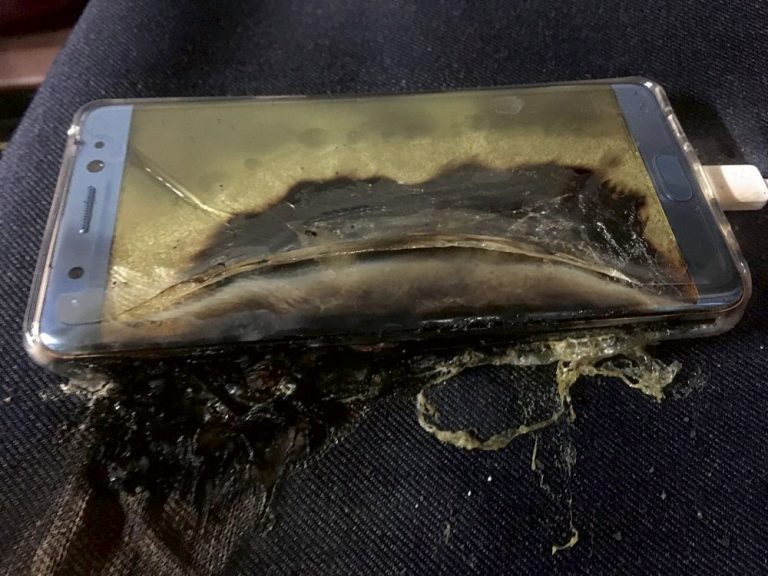 Catching Fire: Samsung Galaxy Note 7 Batteries