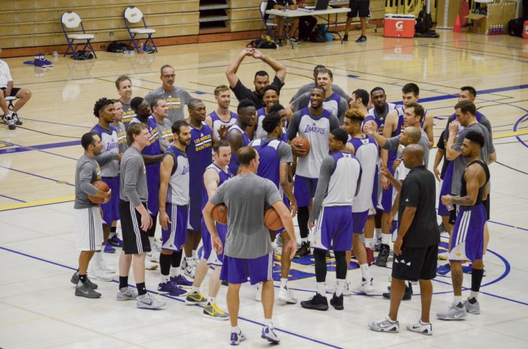 When the Lakers Took Santa Barbara