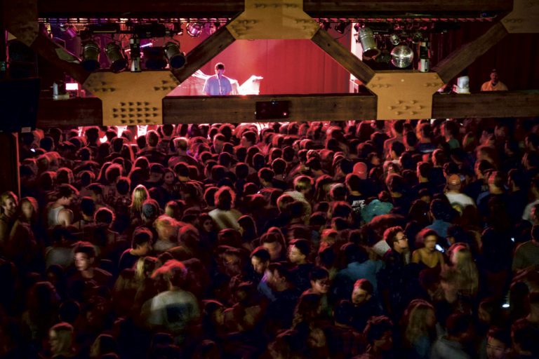 Mura Masa in the Hub