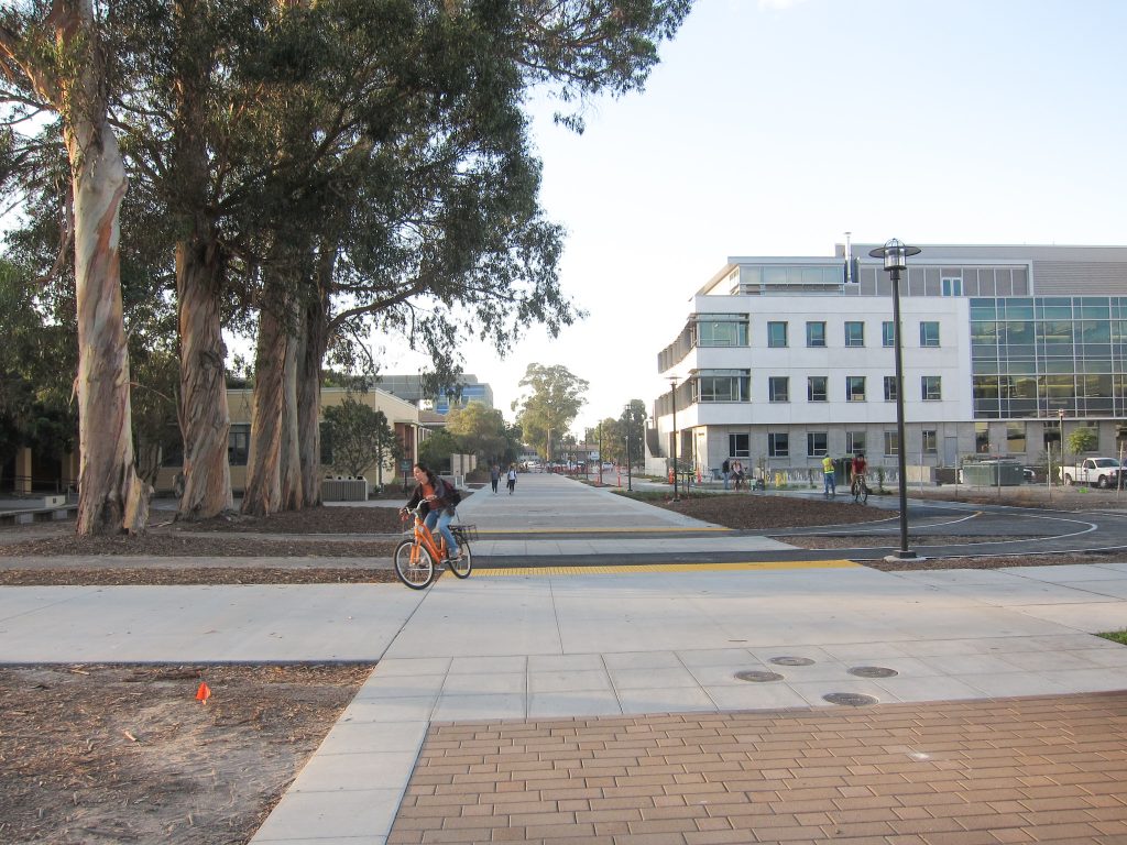 New Bioengineering Building Opens, b Hall Bicycle Path ReOpens