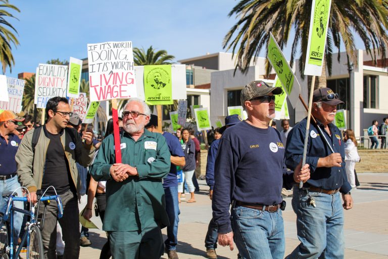 UC-Wide Workers Rally for Equality