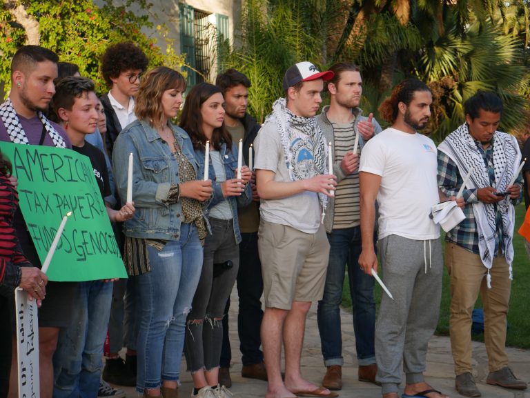 Vigil Held for Great Return March Victims