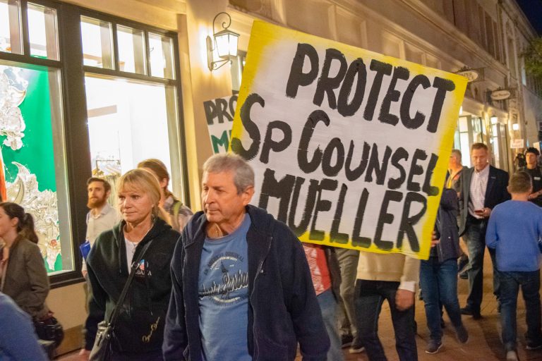 Yet Another Trump Protest, This Time in Downtown Santa Barbara
