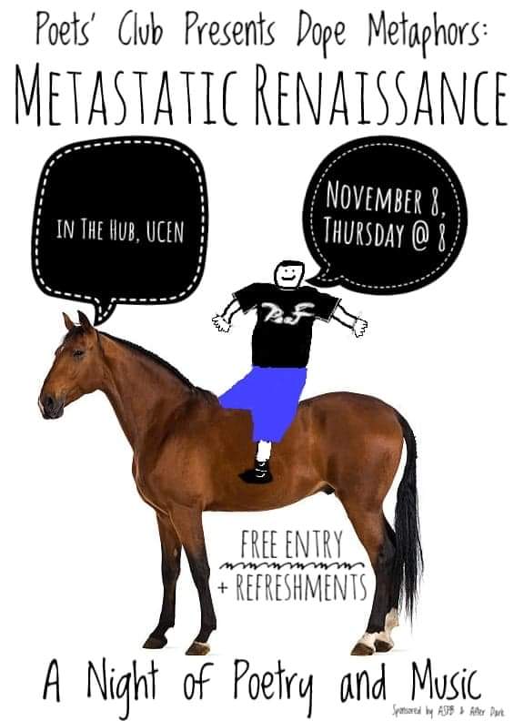 UCSB Poets’ Club: Dope Metaphors