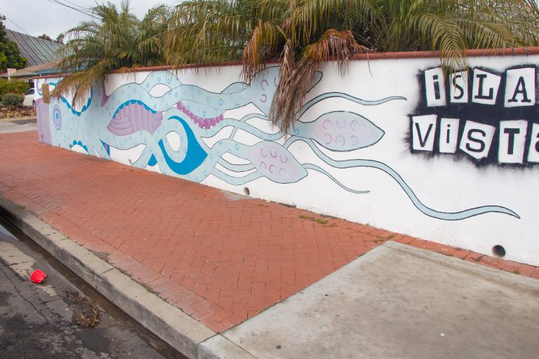 UCSB Mural Class Paints I.V. Culture for Future Generations