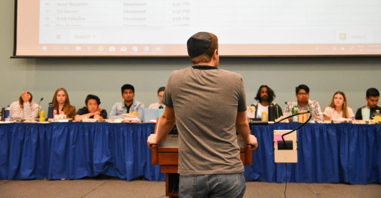 A.S. Senate Fails to Pass Resolution on Divestment