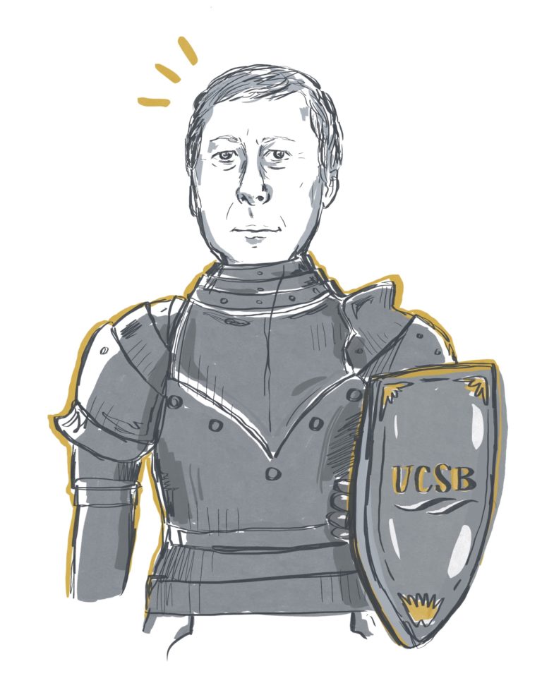 Sir Anthony Cheetham Becomes UCSB’s First Knighted Professor