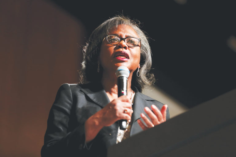 Anita Hill Speaks Out About Sexual- and Gender-Based Violence