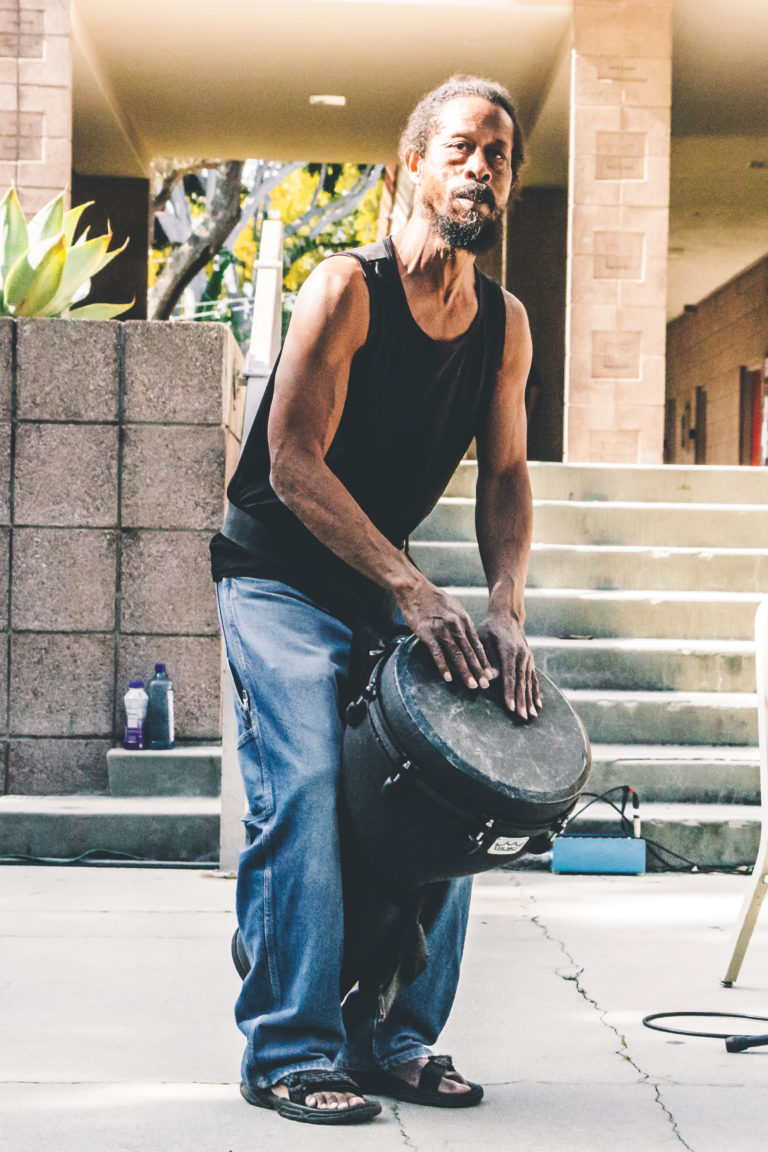 Ngoki Showcases Primal Funk Music at the UCSB Music Bowl