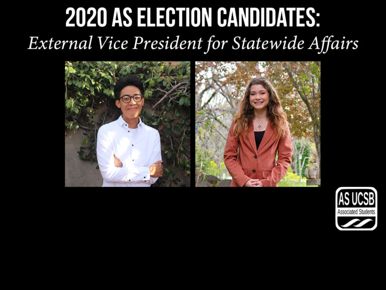 2020 AS Election Candidates: External Vice President for Statewide Affairs