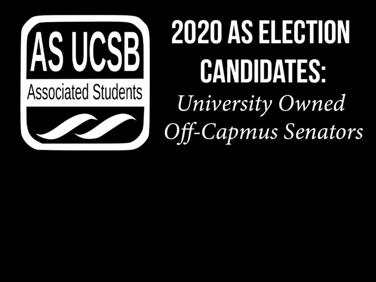 2020 AS Elections Candidates: University-Owned Off-Campus Senator