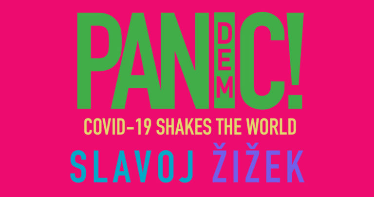 Slavov Žižek “Shakes the World” with the First Book on COVID-19