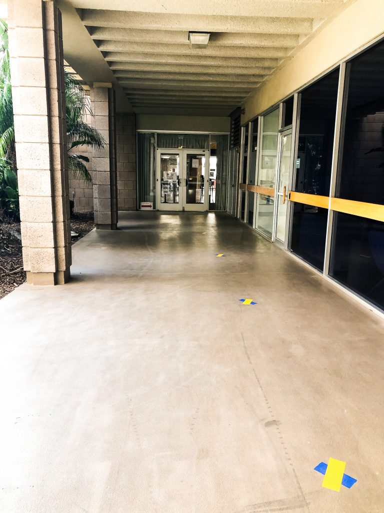 In Photos – New COVID Testing Site at Santa Catalina