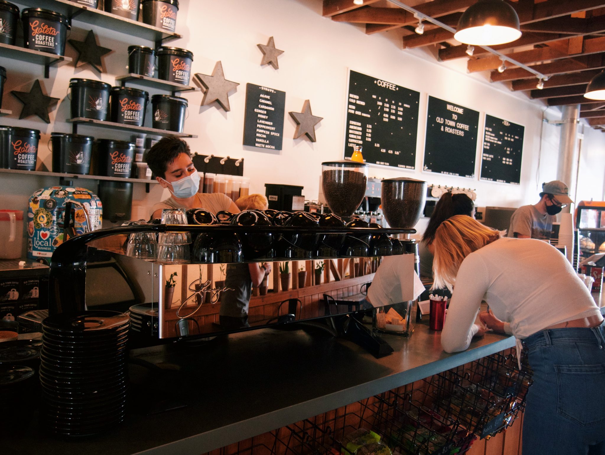 In Photos Old Town Coffee in Goleta The Bottom Line UCSB