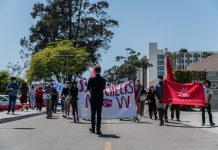 In Photos – YDSA March for COVID Relief Checks