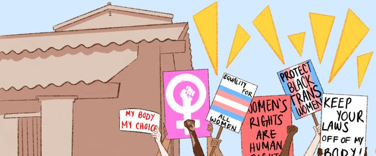 Women’s March in Santa Barbara: Protestors Gather in Opposition of Texas Abortion Law