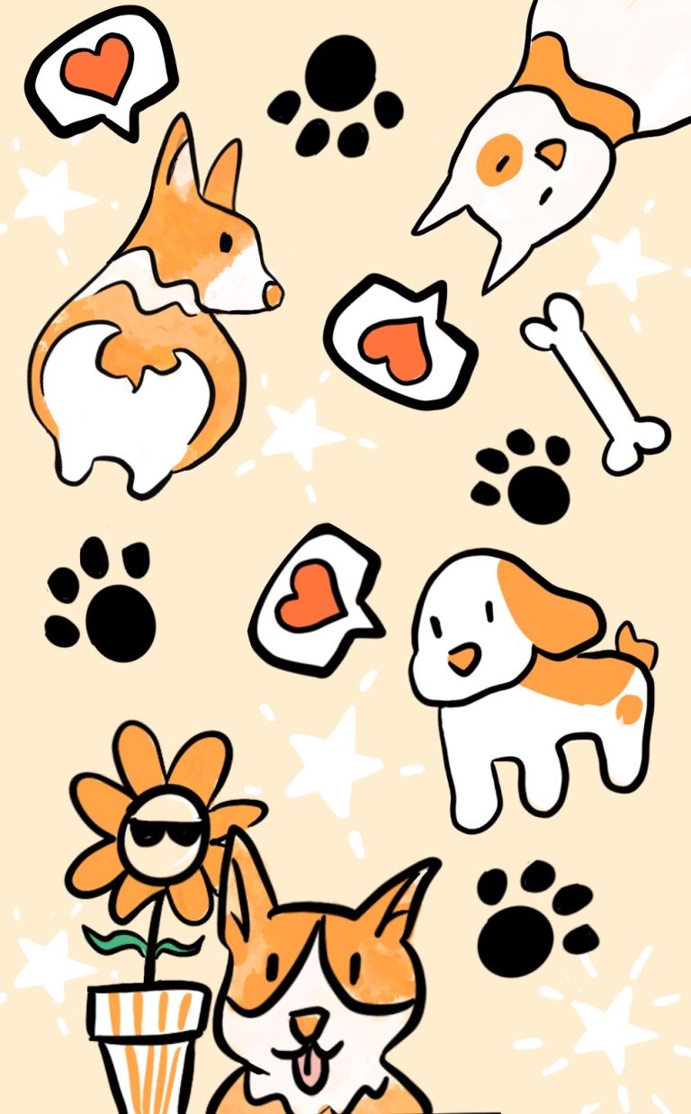 Phone Wallpaper: Dog Love