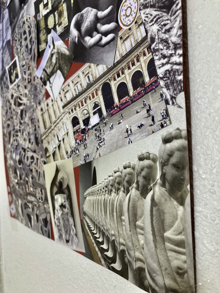 Collage lower right. Photo by Cassie Pataky.