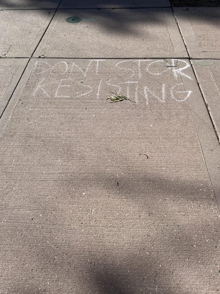Walking On Canvas: Chalk Art and Student Activism on Campus
