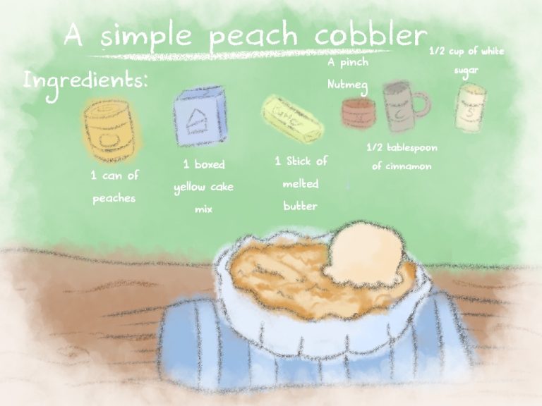 A Simple Peach Cobbler Recipe