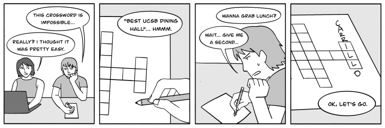 Comic: A UCSB Crossword