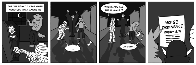 Mini Comic: Halloween Edition