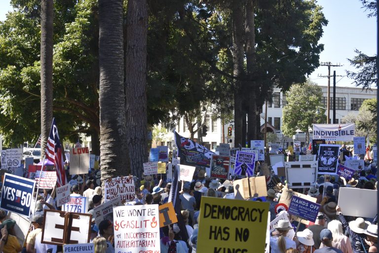 Santa Barbara’s Own No Kings Rally