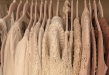 Endless Summer: Fall Fashion, The UCSB Way A rack of clothes.